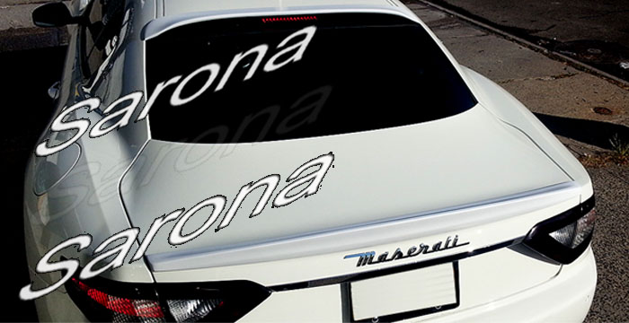 Custom Maserati Gran Turismo  Coupe Trunk Wing (2008 - 2013) - $590.00 (Part #MR-004-TW)